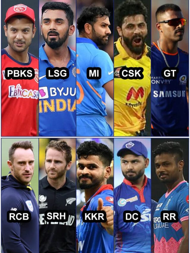 IPL 2022 Schedule List All Team Captains names likhti