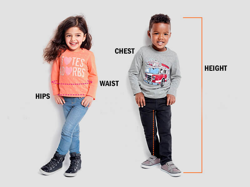 choose the right size for kids