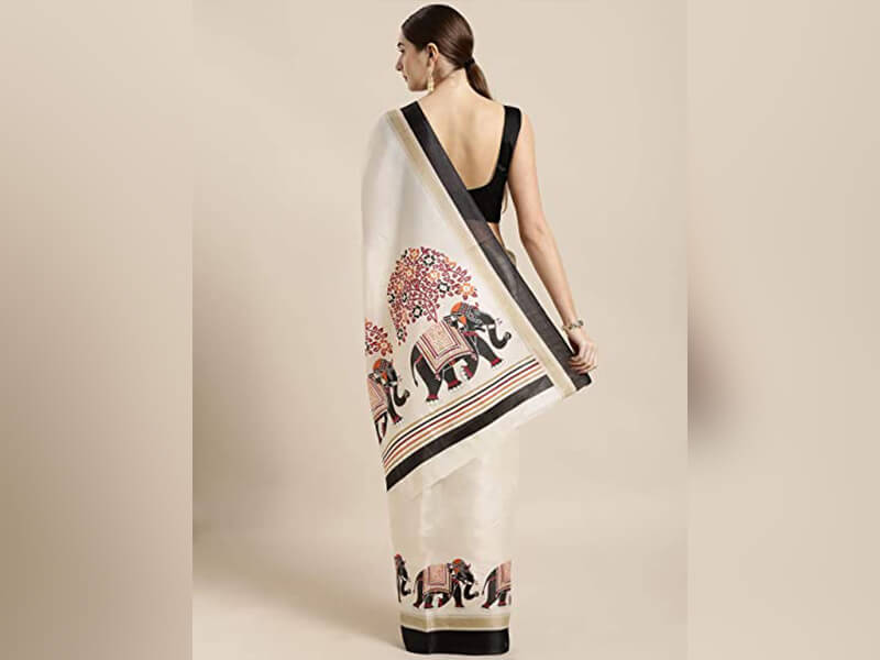 Khadi Fabric Saree खादी के कपड़े की साड़ी