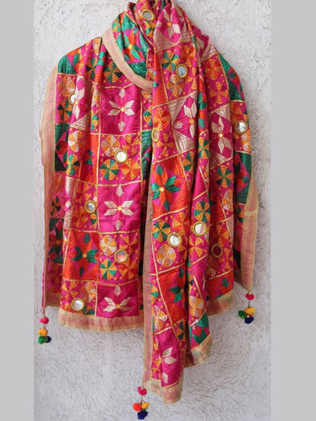 Types for Phulkari फुलकारी क्या है और फुलकारी के प्रकार जाने Difference Between Phulkari and Bagh