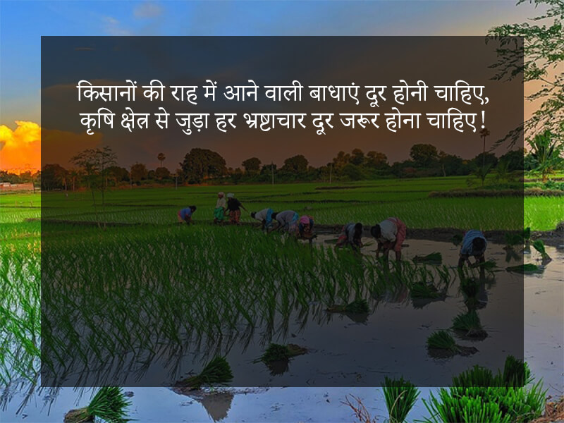 Kisan Shayari in Hindi किसान पर शायरी Kisan Par Shayari1
